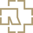 2001 The most known logo. In use since the release of the single Sonne. The logo was designed by Dirk Rudolph.